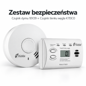 zestaw czujników: dym + czad